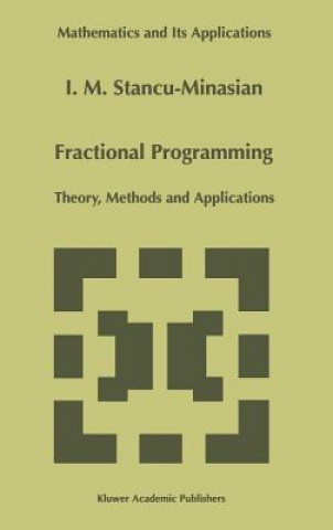 Könyv Fractional Programming I.M. Stancu-Minasian
