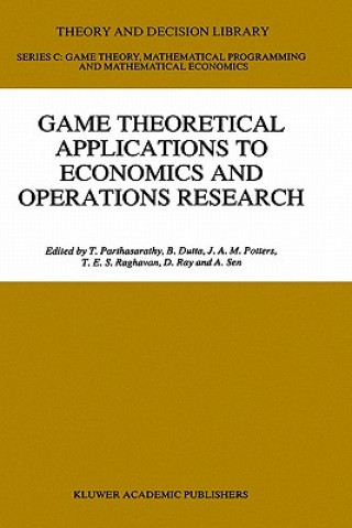 Książka Game Theoretical Applications to Economics and Operations Research T. Parthasarathy