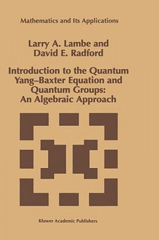 Kniha Introduction to the Quantum Yang-Baxter Equation and Quantum Groups: An Algebraic Approach L.A. Lambe