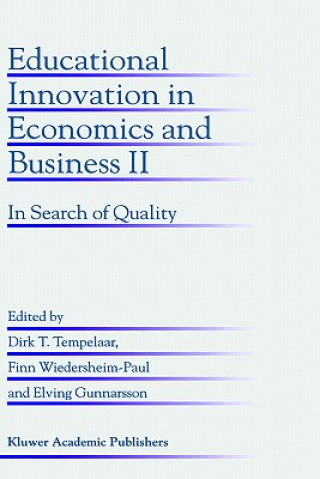 Kniha Educational Innovation in Economics and Business II Dirk T. Tempelaar