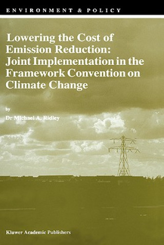 Buch Lowering the Cost of Emission Reduction: Joint Implementation in the Framework Convention on Climate Change M. A. Ridley