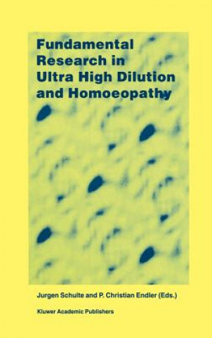 Carte Fundamental Research in Ultra High Dilution and Homoeopathy J. Schulte