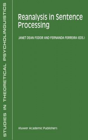 Könyv Reanalysis in Sentence Processing J. Fodor