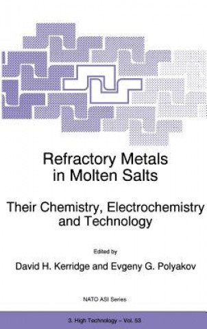 Kniha Refractory Metals in Molten Salts D.H. Kerridge