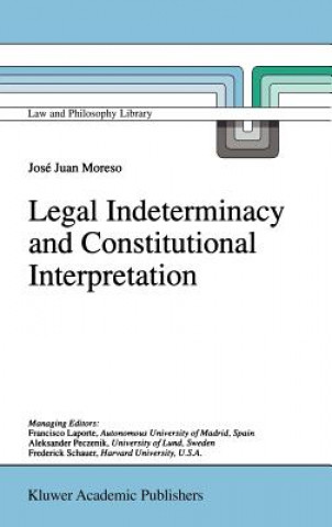 Kniha Legal Indeterminacy and Constitutional Interpretation J.J. Moreso