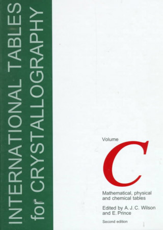 Könyv International Tables for Crystallography, Volume C A.J.C. Wilson