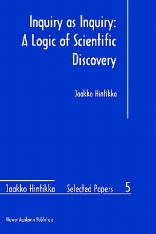 Kniha Inquiry as Inquiry: A Logic of Scientific Discovery J. Hintikka