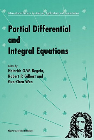 Carte Partial Differential and Integral Equations Heinrich Begehr