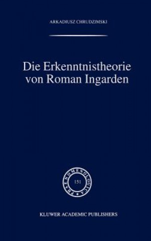 Książka Erkenntnistheorie von Roman Ingarden A. Chrudzimski