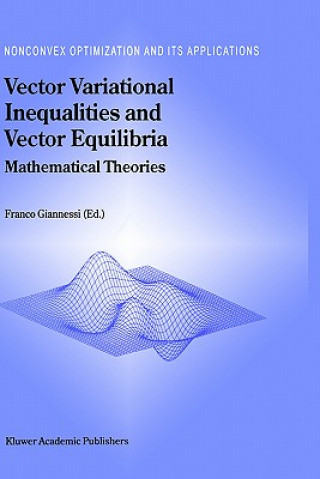 Kniha Vector Variational Inequalities and Vector Equilibria F. Giannessi