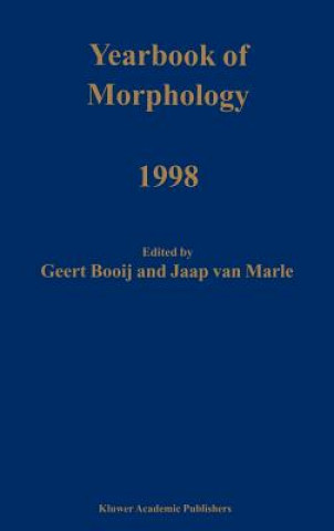 Książka Yearbook of Morphology 1998 G. E. Booij