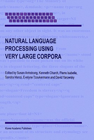 Carte Natural Language Processing Using Very Large Corpora S. Armstrong
