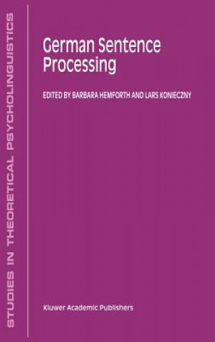 Buch German Sentence Processing B. Hemforth