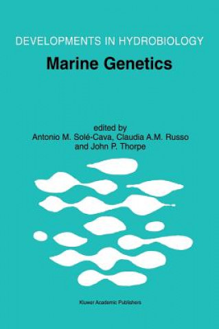 Książka Marine Genetics Antonio M. Solé-Cava