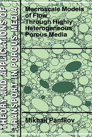 Książka Macroscale Models of Flow Through Highly Heterogeneous Porous Media M. Panfilov