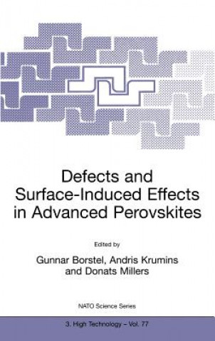 Knjiga Defects and Surface-Induced Effects in Advanced Perovskites Gunnar Borstel