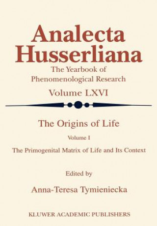 Kniha Origins of Life Anna-Teresa Tymieniecka