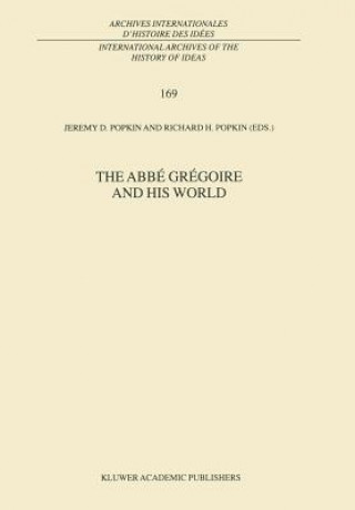 Libro Abbe Gregoire and his World R.H. Popkin