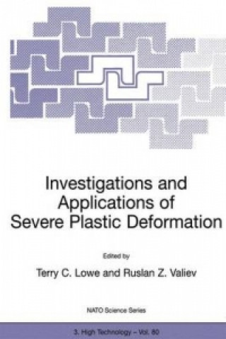 Kniha Investigations and Applications of Severe Plastic Deformation Terry C. Lowe