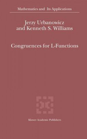 Kniha Congruences for L-Functions J. Urbanowicz