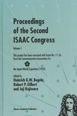 Knjiga Proceedings of the Second ISAAC Congress. Vol.1-2 Heinrich G.W. Begehr