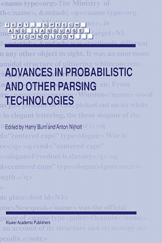 Carte Advances in Probabilistic and Other Parsing Technologies H. Bunt