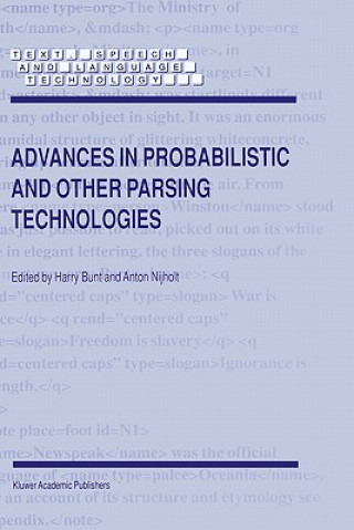 Książka Advances in Probabilistic and Other Parsing Technologies H. Bunt