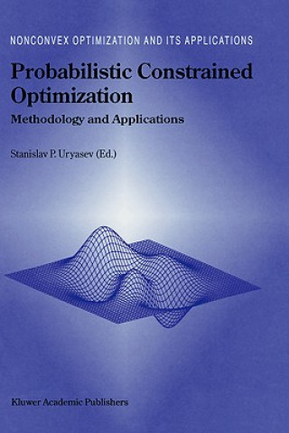 Carte Probabilistic Constrained Optimization Stanislav Uryasev