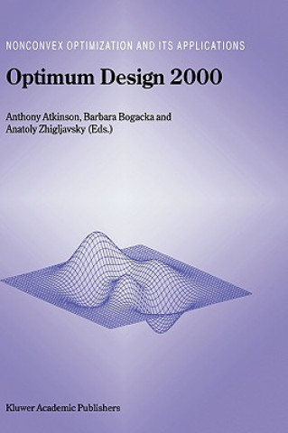 Carte Optimum Design 2000 Anthony Atkinson