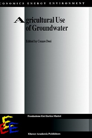 Book Agricultural Use of Groundwater Cesare Dosi