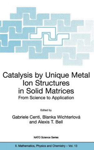 Könyv Catalysis by Unique Metal Ion Structures in Solid Matrices Gabriele Centi