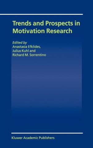 Könyv Trends and Prospects in Motivation Research A. Efklides