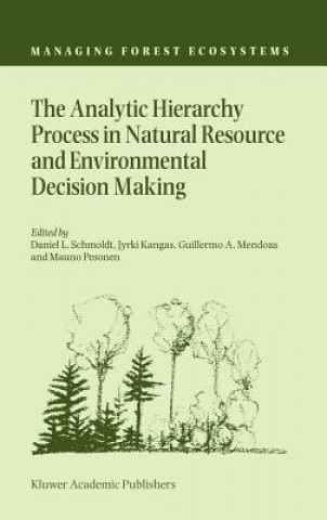 Könyv Analytic Hierarchy Process in Natural Resource and Environmental Decision Making Daniel L. Schmoldt