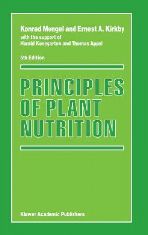 Carte Principles of Plant Nutrition, 2 Teile Konrad Mengel