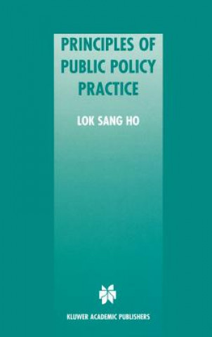 Książka Principles of Public Policy Practice ok Sang Ho