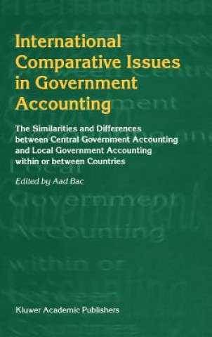Kniha International Comparative Issues in Government Accounting Aad Bac