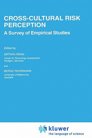 Knjiga Cross-Cultural Risk Perception O. Renn