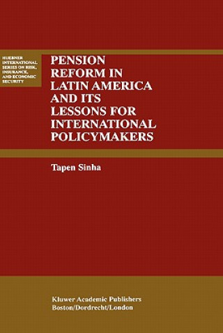 Buch Pension Reform in Latin America and Its Lessons for International Policymakers Tapen Sinha