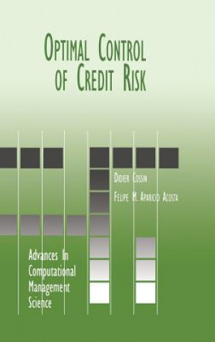 Könyv Optimal Control of Credit Risk Didier Cossin