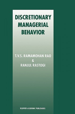 Carte Discretionary Managerial Behavior T. V. S. R. Rao