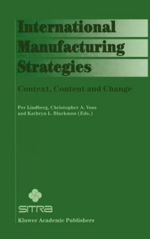 Könyv International Manufacturing Strategies Per Lindberg