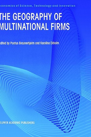 Carte Geography of Multinational Firms Pontus Braunerhjelm