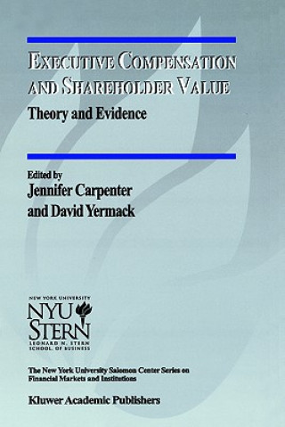 Könyv Executive Compensation and Shareholder Value Jennifer Carpenter
