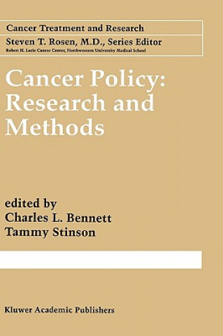 Libro Cancer Policy: Research and Methods C.L. Bennett