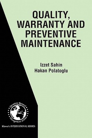 Kniha Quality, Warranty and Preventive Maintenance Izzet Sahin