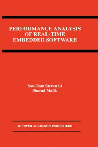 Kniha Performance Analysis of Real-Time Embedded Software Yau-Tsun Steven Li