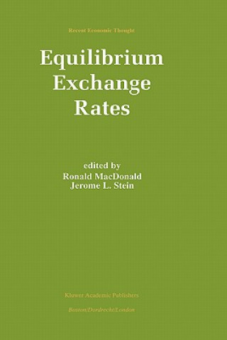 Könyv Equilibrium Exchange Rates Ronald MacDonald
