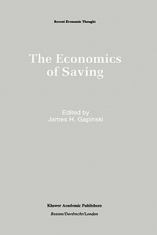 Buch Economics of Saving James H. Gapinski