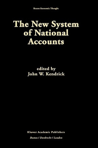 Book New System of National Accounts John W. Kendrick