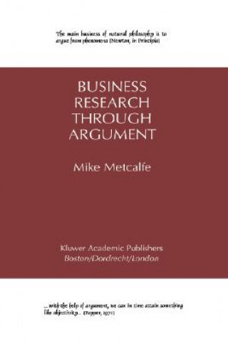 Livre Business Research Through Argument Mike Metcalfe